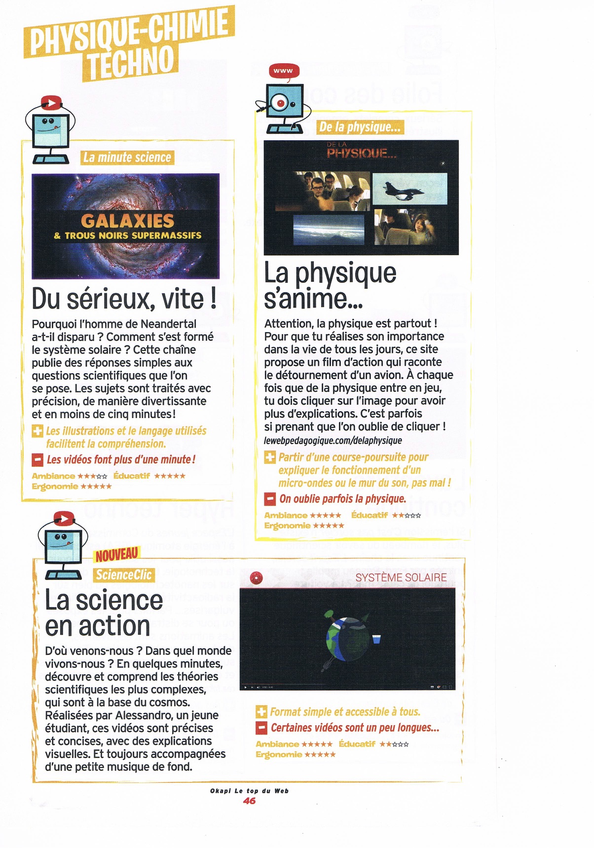 Sciences Physiques